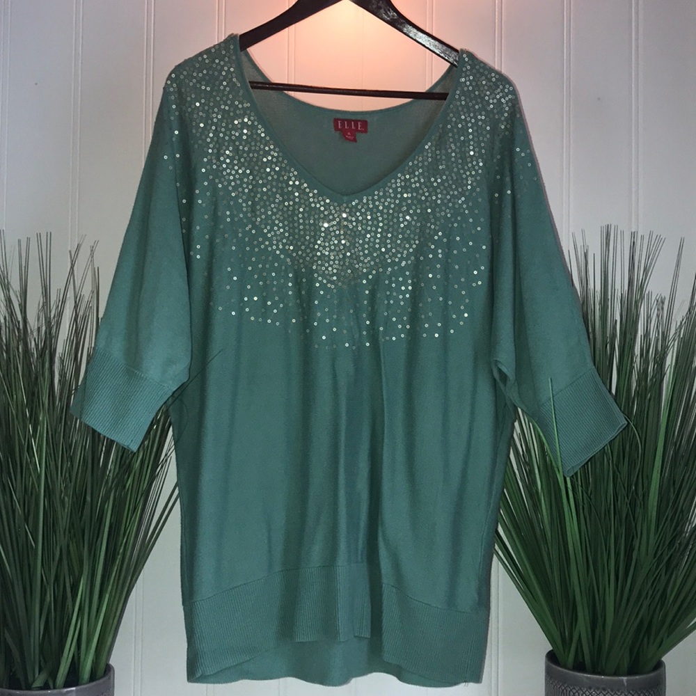 Elle Sequined Top